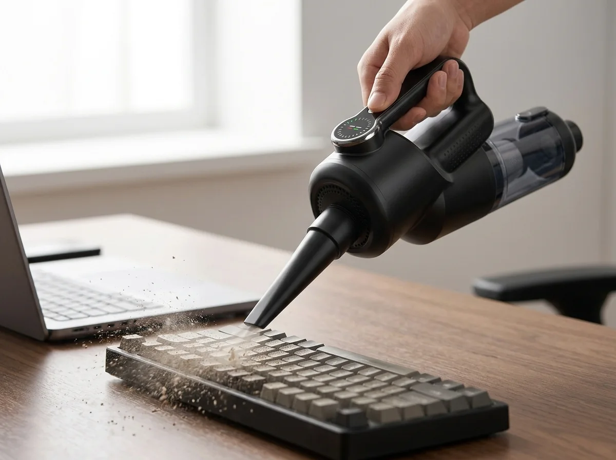 Extract Embedded Grit or Blast Dust From Tight Vents