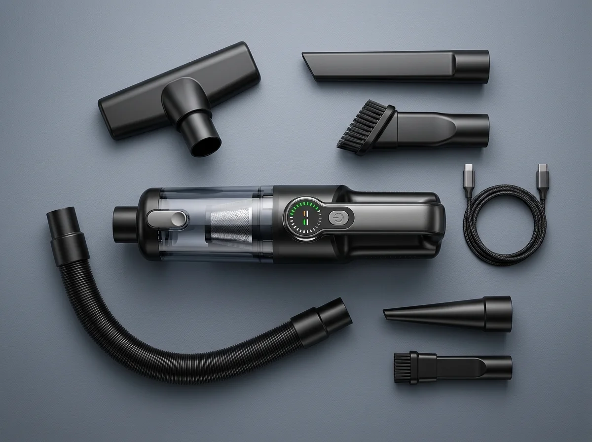 Vacklo™ ST-126Plus 17,000 Pa Brushless Cordless Handheld Vacuum & Air Blower Package Contents